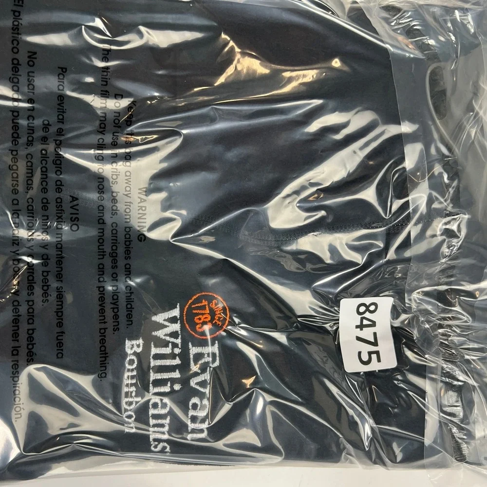 NWT Eddie Bauer Evan Williams Bourbon Half Zip‎ Fleece EB226 Microfleece Black S